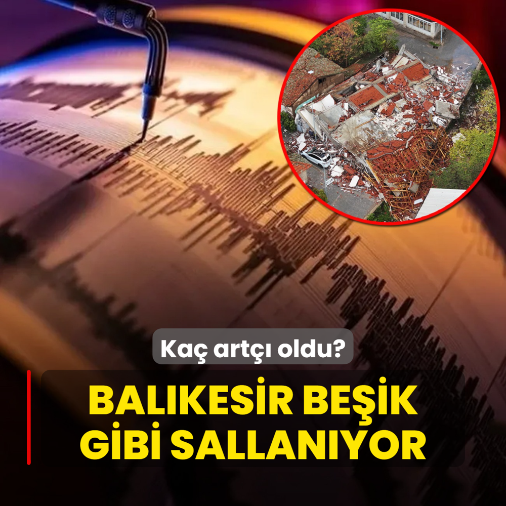 Balkesir beik gibi sallanyor! Ka art oldu?