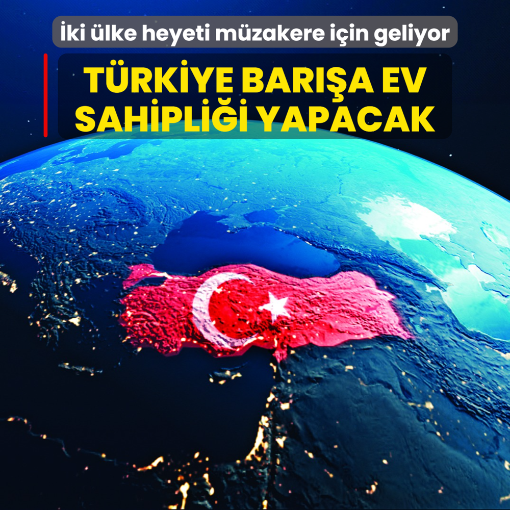 Trkiye bara ev sahiplii yapacak... ki lke heyeti mzakere iin geliyor