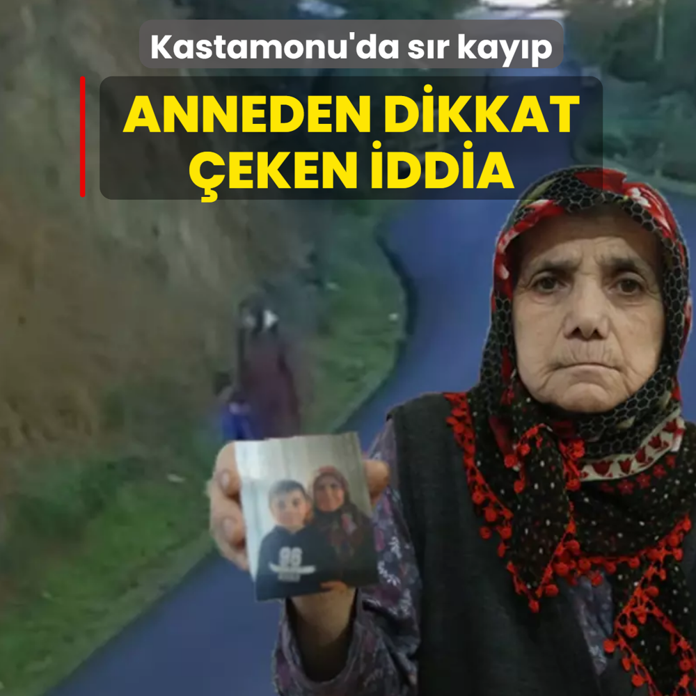 Kastamonu'da sr kayp: Anneden dikkat eken iddia