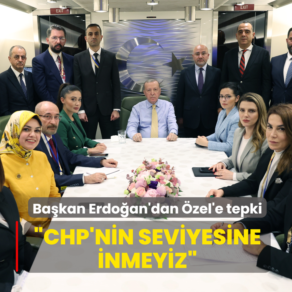 Bakan Erdoan'dan zgr zel'e tepki: CHP'nin seviyesine inmeyiz