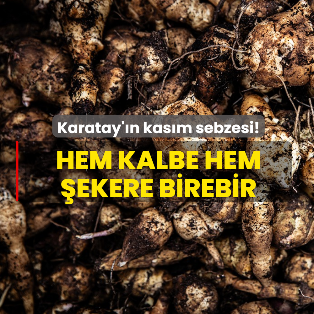 Canan Karatay'n kasm sebzesi! ekeri dengeliyor, kalbi glendiriyor