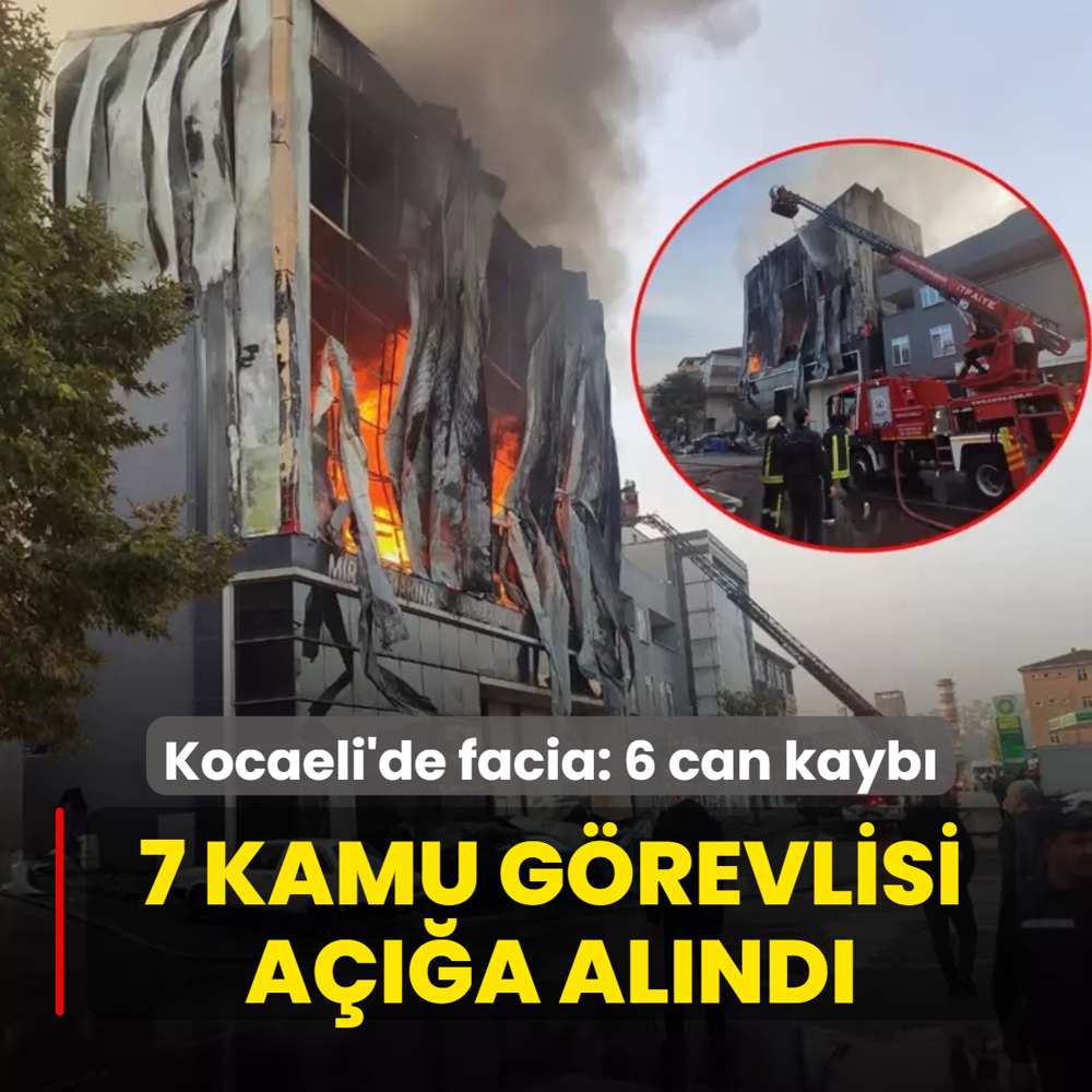 Kocaeli'de facia: 6 can kayb... 7 kamu grevlisi aa alnd