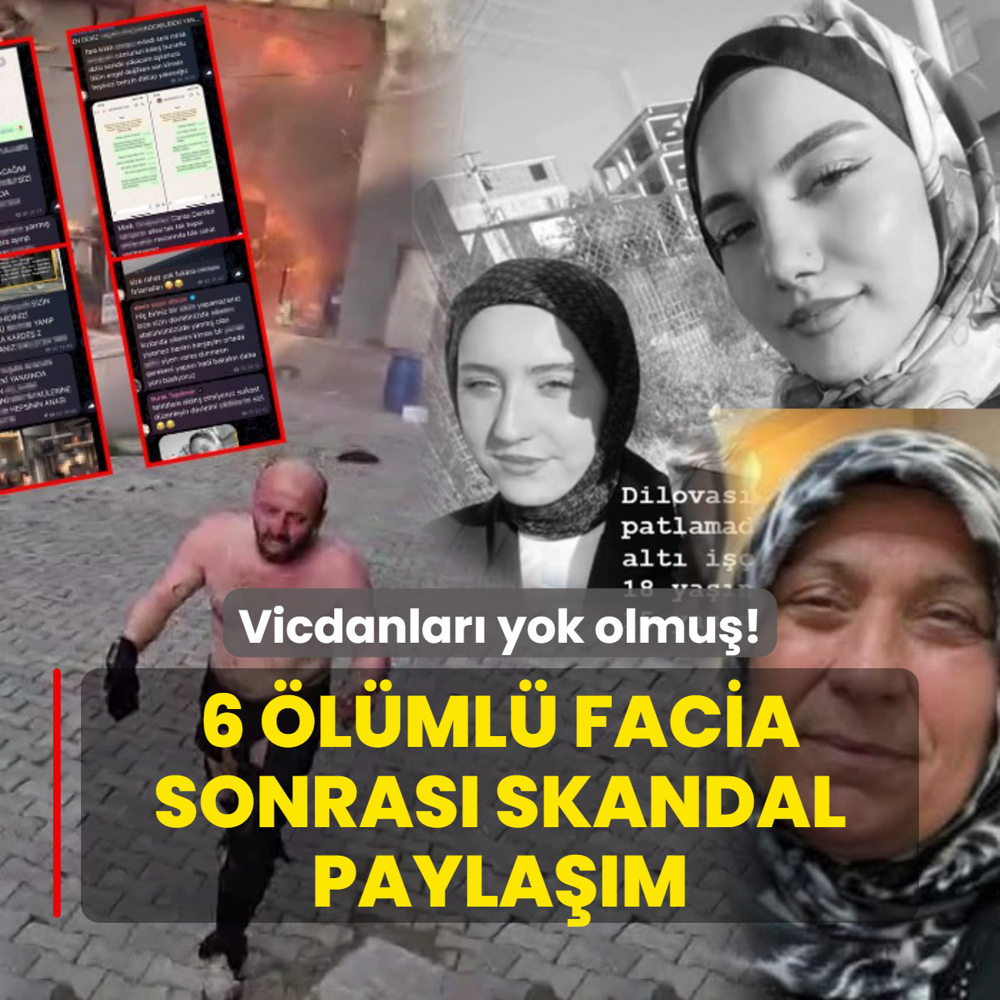 6 lml facia sonras skandal paylam! Vicdanlar yok olmu