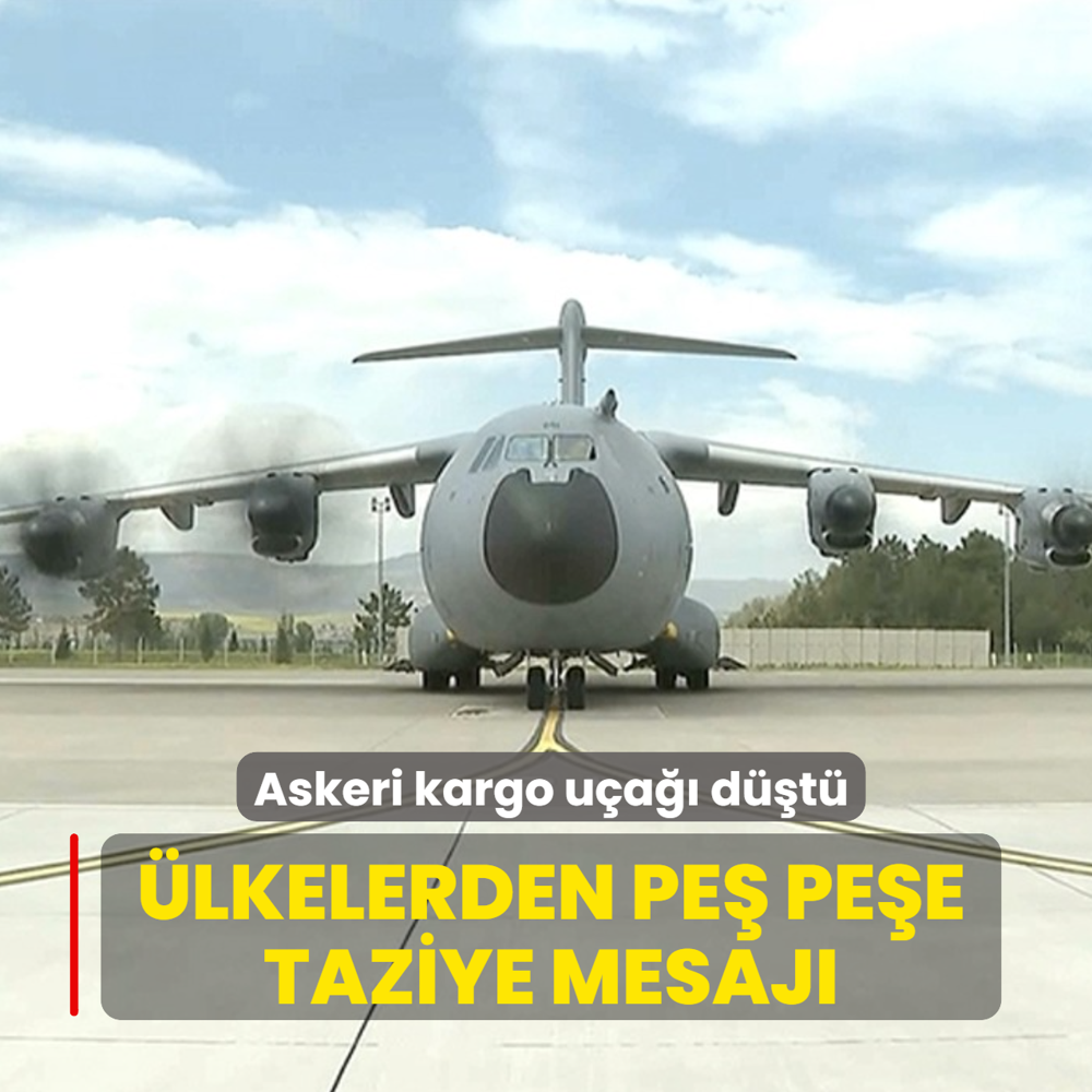 Askeri kargo ua dt... lkelerden pe pee taziye mesaj