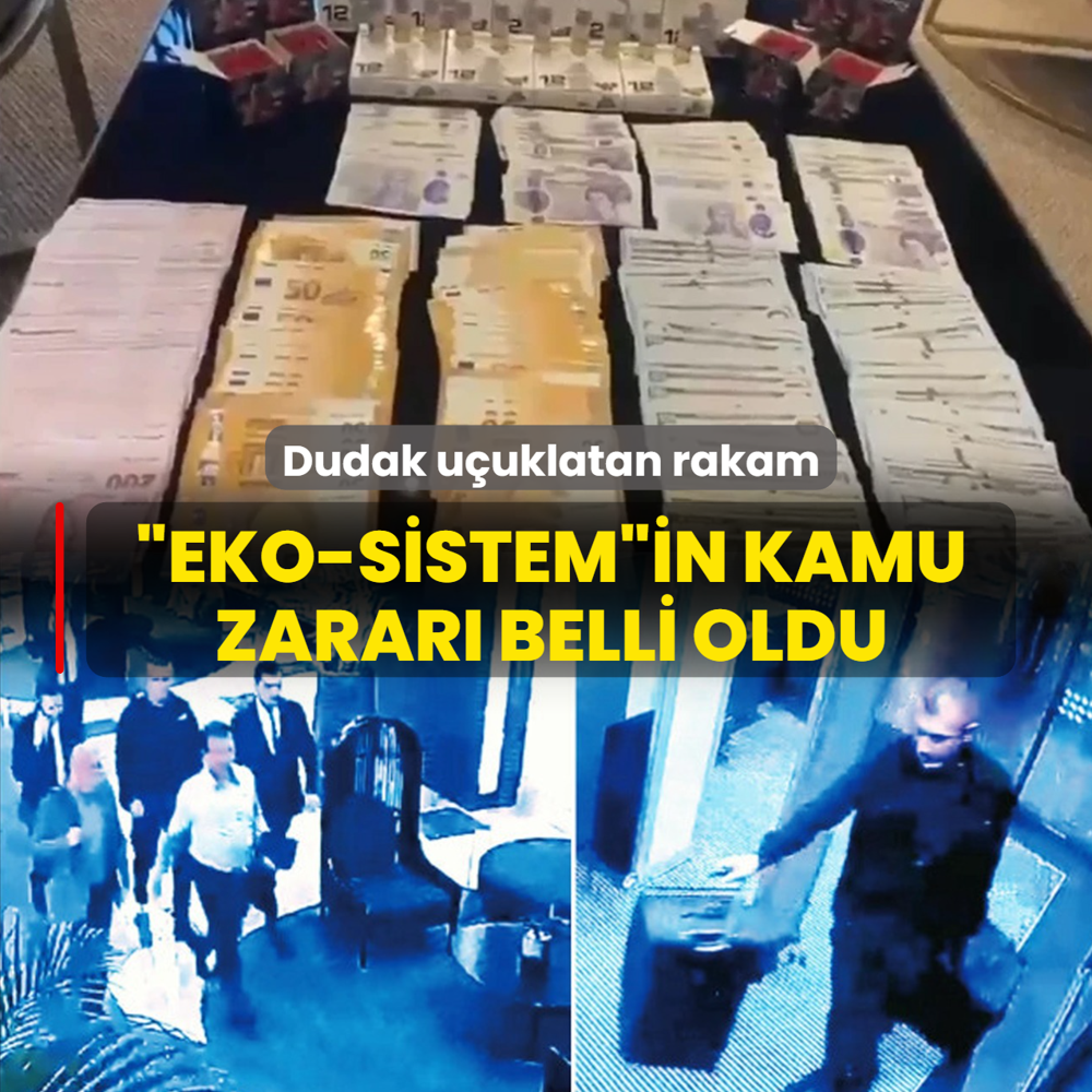 Dudak uuklatan rakam! Eko-sistemin kamuya verdii zarar belli oldu