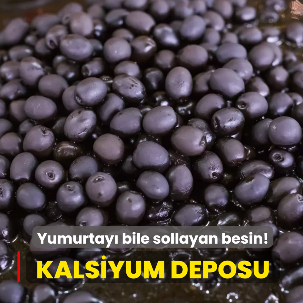 Yumurtann papucunu dama attran 3 besin! Kalsiyum depolarn fullyor