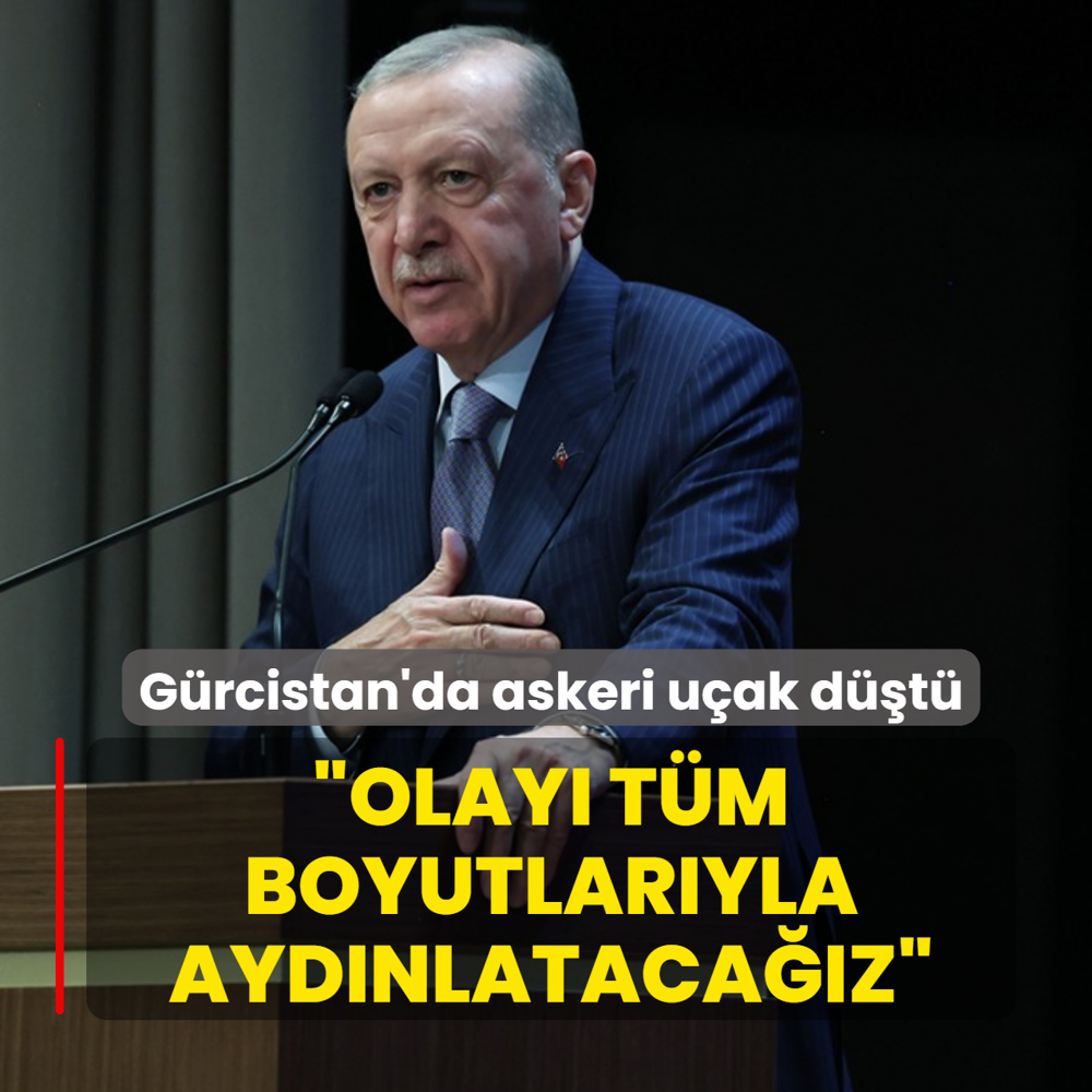 Grcistan'da askeri uak dt... Bakan Erdoan: Olay tm boyutlaryla aydnlatacaz