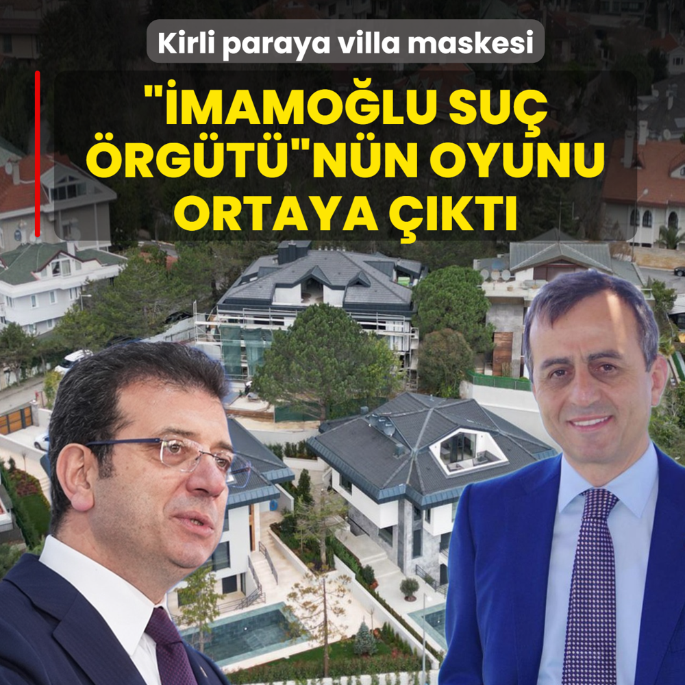 Kirli paraya villa maskesi! mamolu su rgtnn oyunu ortaya kt