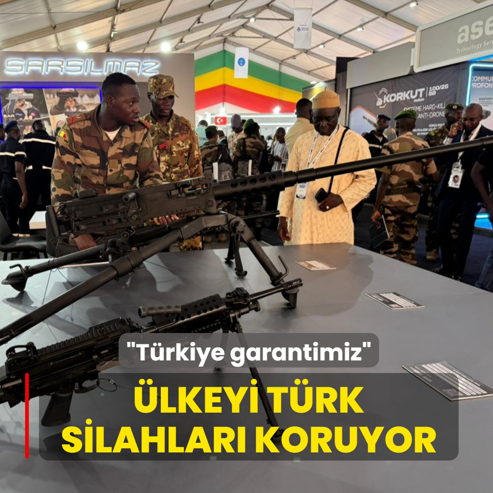 lkeyi Trk silahlar koruyor: Trkiye garantimiz