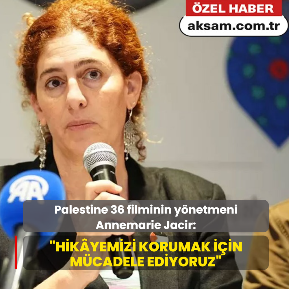 Palestine 36 filminin ynetmeni Annemarie Jacir: Hikyemizi korumak iin mcadele ediyoruz