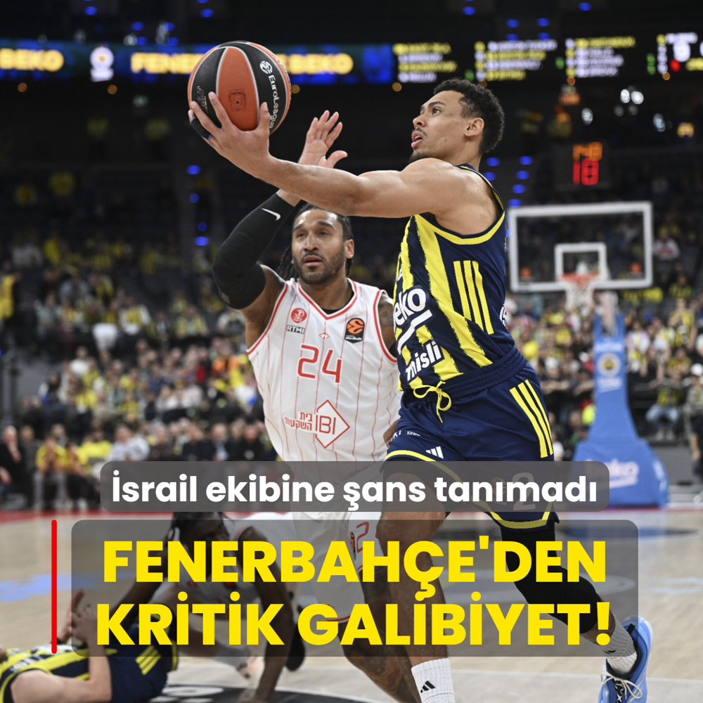 Kritik galibiyet! Fenerbahe Beko, srail ekibine ans tanmad