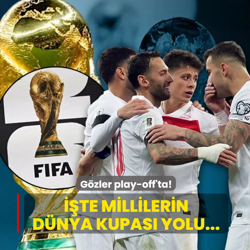 Gzler play-off'ta! te millilerin Dnya Kupas yolu...