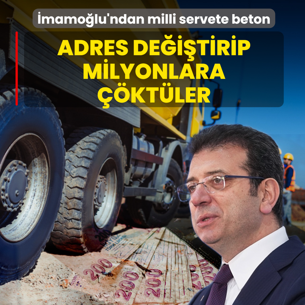 mamolu'ndan milli servete beton! Adres deitirip milyonlara ktler