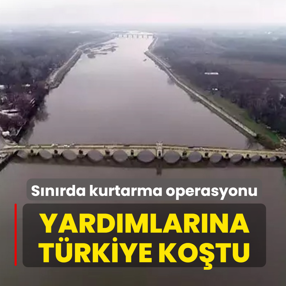 Snrda kurtarma operasyonu! Yardmlarna Trkiye kotu