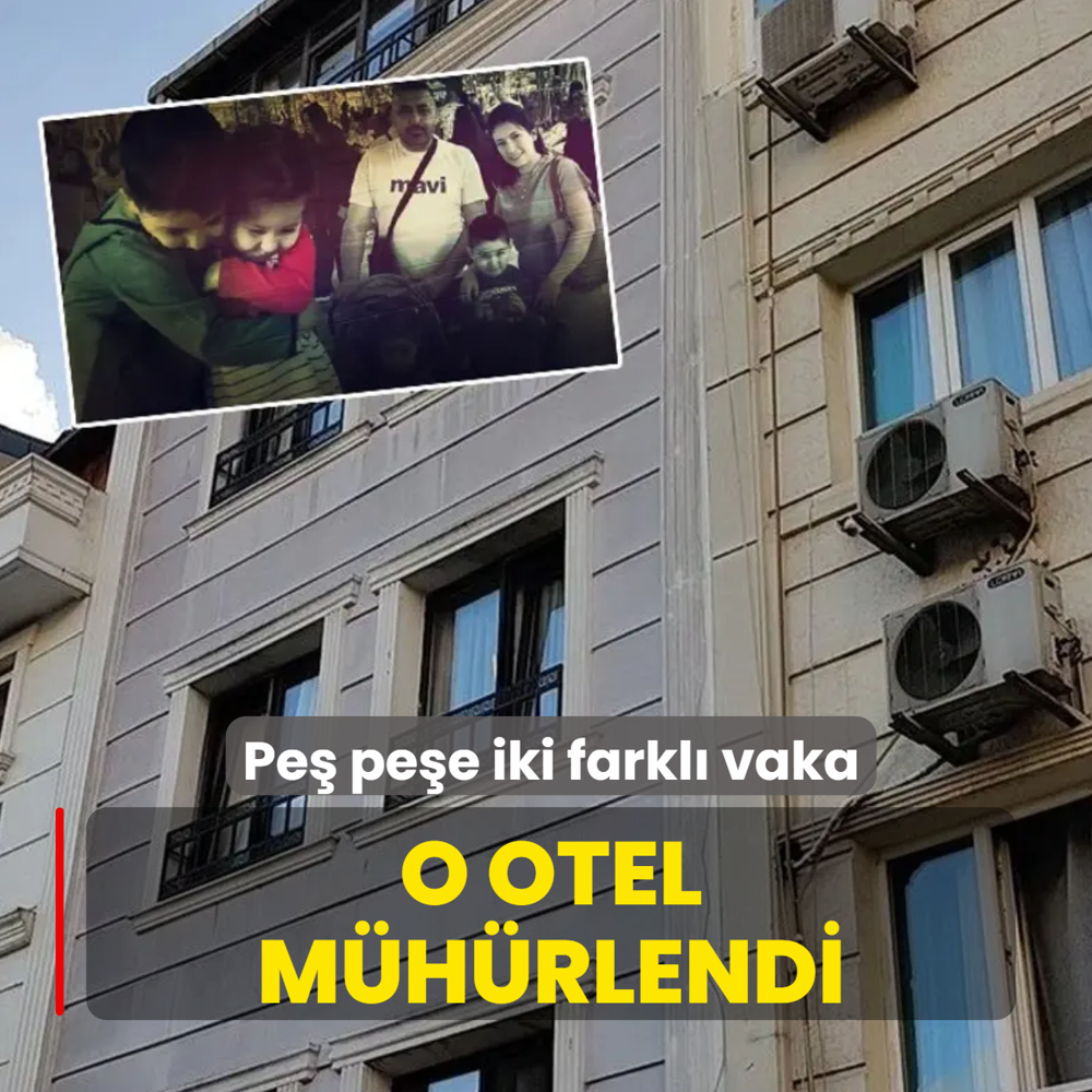 Pe pee iki farkl vaka! O otel mhrlendi