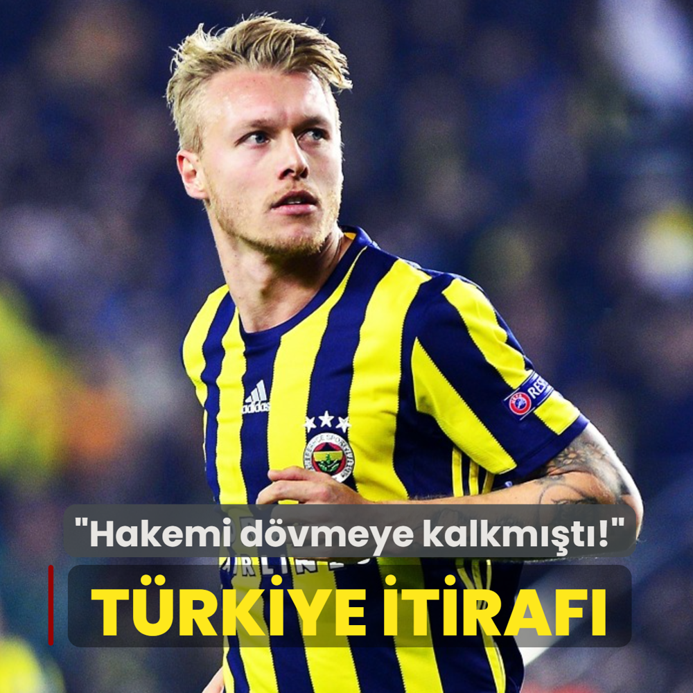 Simon Kjaer'den Trkiye itiraf! Oyuncular ve hakemi dvmeye kalkmt