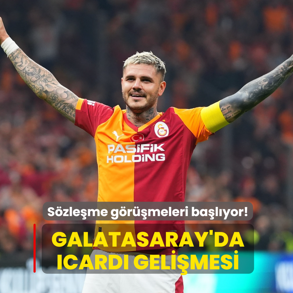 Szleme grmeleri balyor! Galatasaray'da Mauro Icardi gelimesi