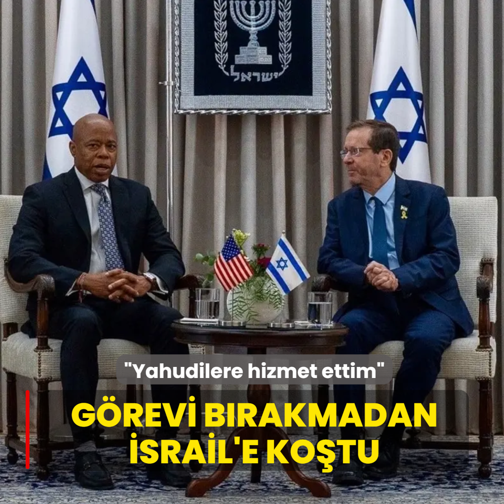 New York Belediye Bakan grevi brakmadan srail'e kotu: Yahudilere hizmet ettim