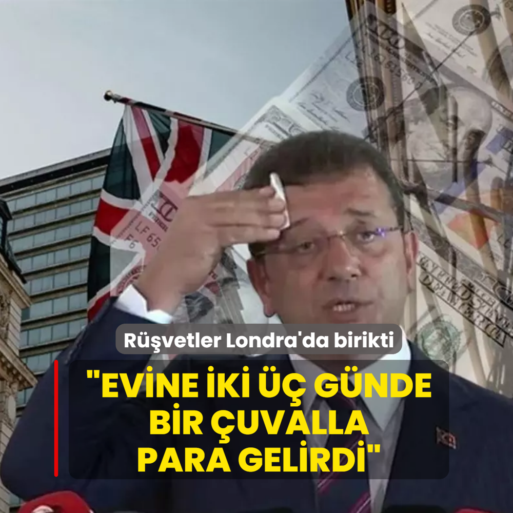 Rvetler Londra'da birikti! Evine iki  gnde bir uvalla para gelirdi