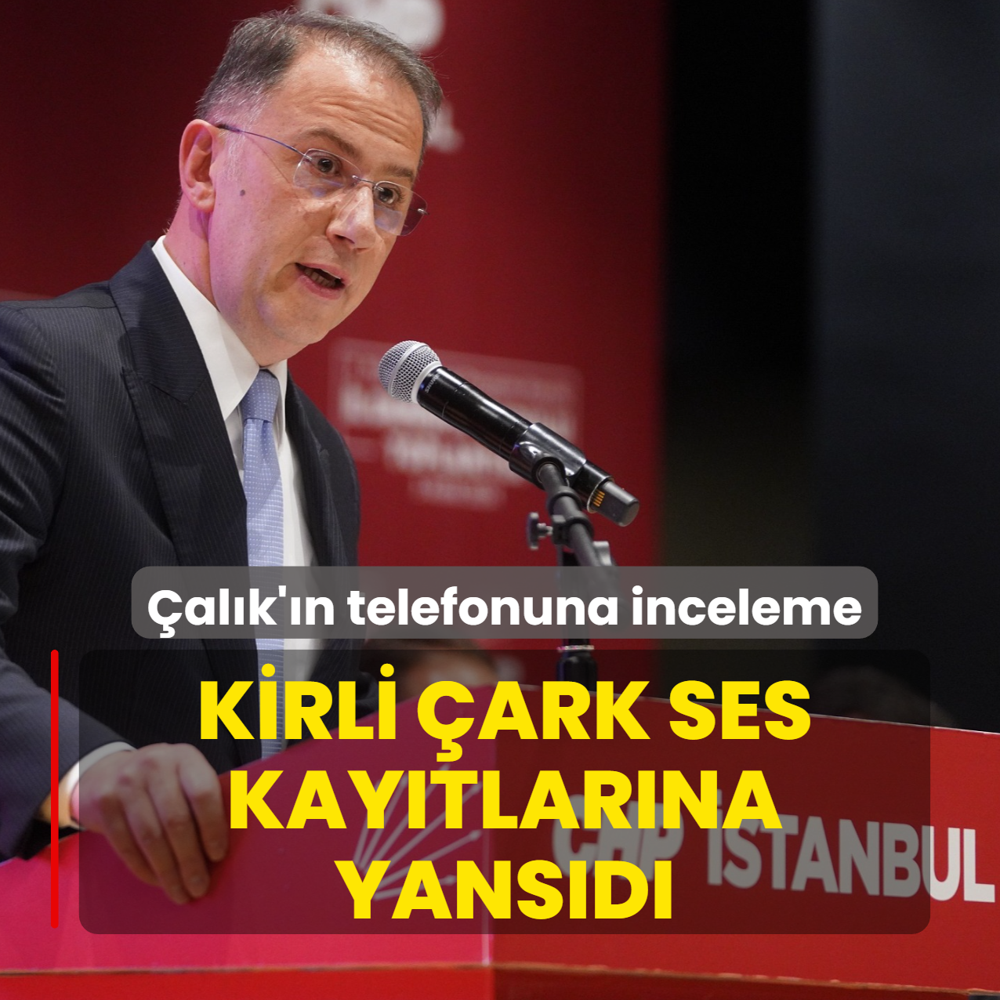 Murat alk'n telefonuna inceleme: Kirli ark ses kaytlarna yansd