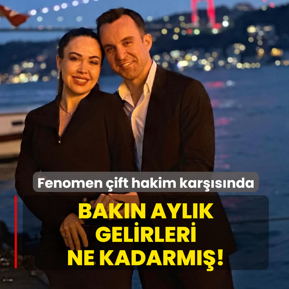 Fenomen ift hakim karsnda! Bakn aylk gelirleri ne kadarm