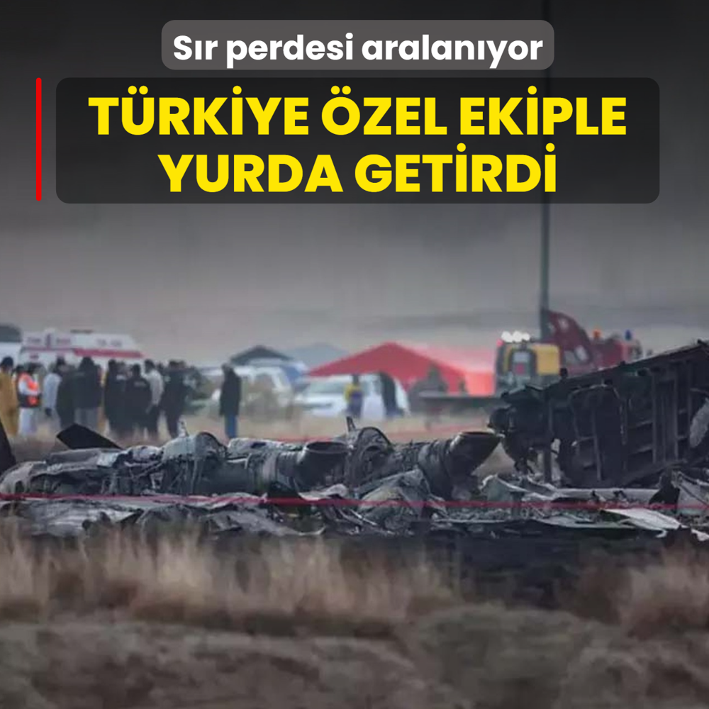 Sr perdesi aralanyor! Trkiye zel ekiple yurda getirdi