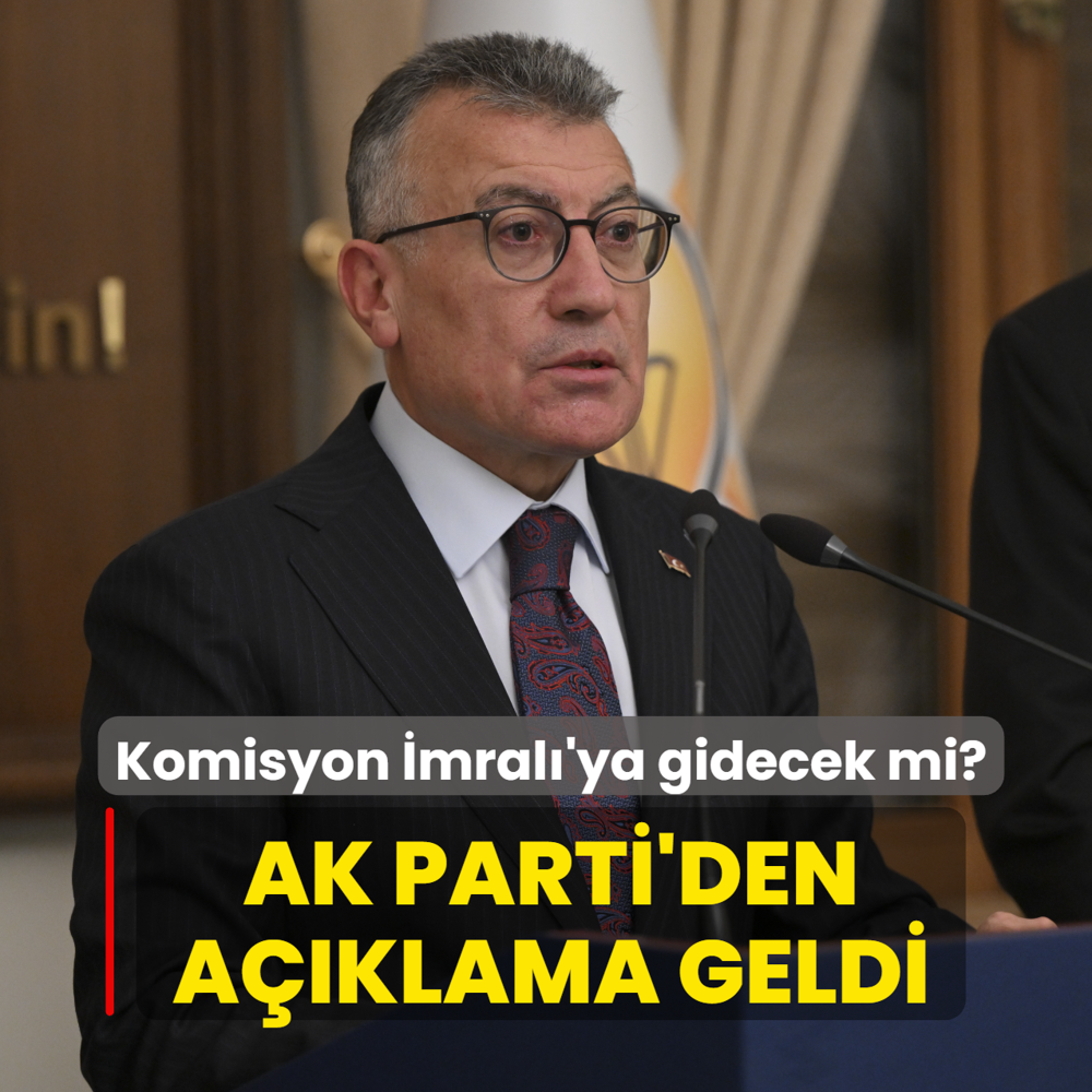 Komisyon mral'ya gidecek mi? AK Parti'den aklama geldi