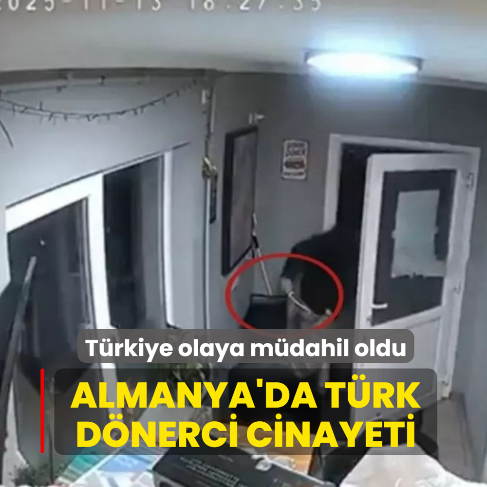 Almanya'da Trk dnerci cinayeti! Trkiye olaya mdahil oldu