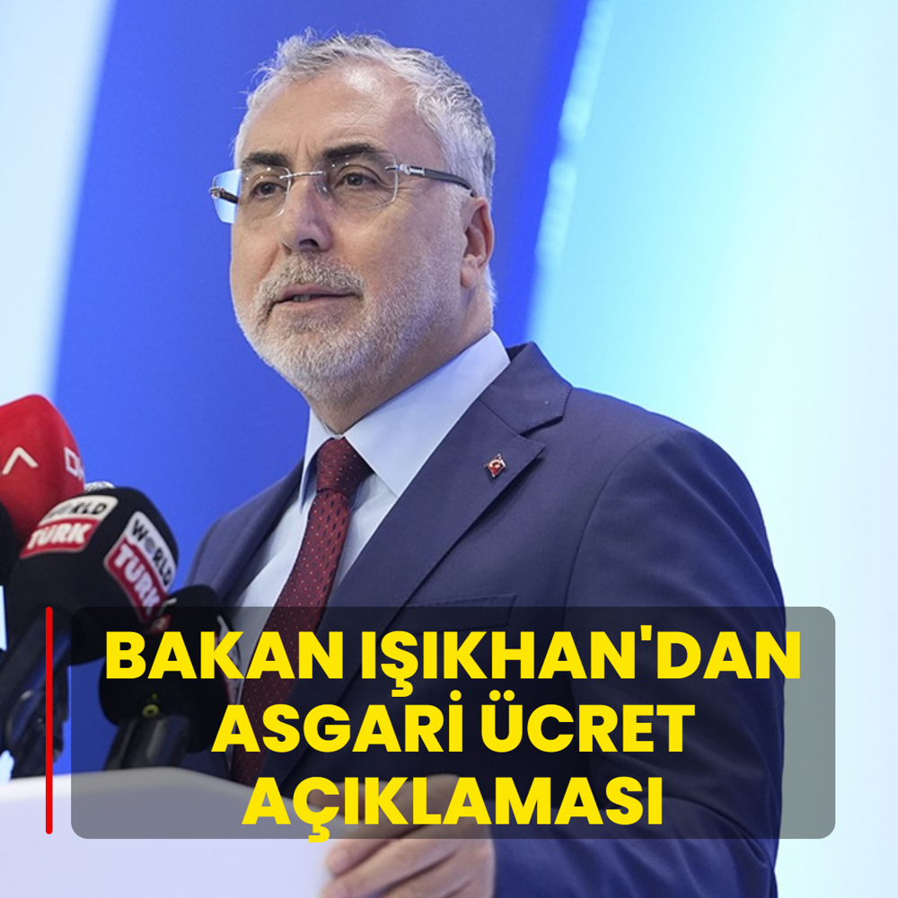 Bakan Ikhan'dan asgari cret aklamas