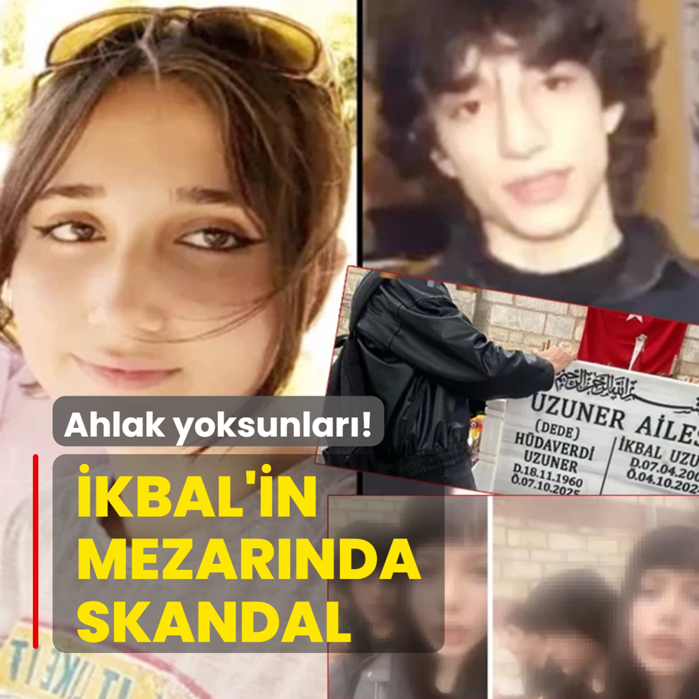 kbal'in mezarnda skandal olay! Ahlak yoksunlar
