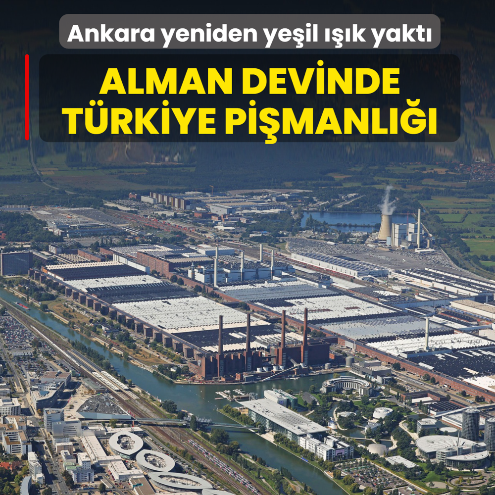 Alman devinde Trkiye pimanl! Ankara yeniden yeil k yakt
