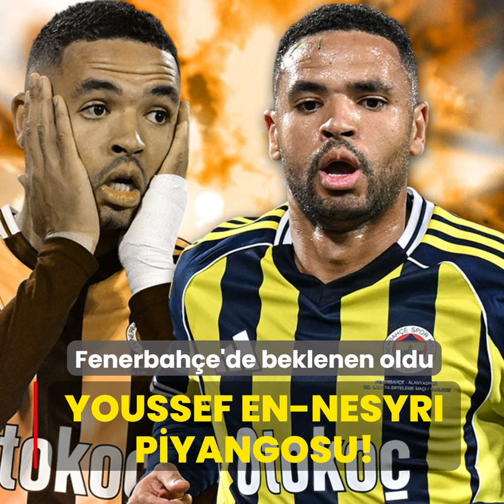 Youssef En-Nesyri piyangosu! Fenerbahe'de beklenen oldu
