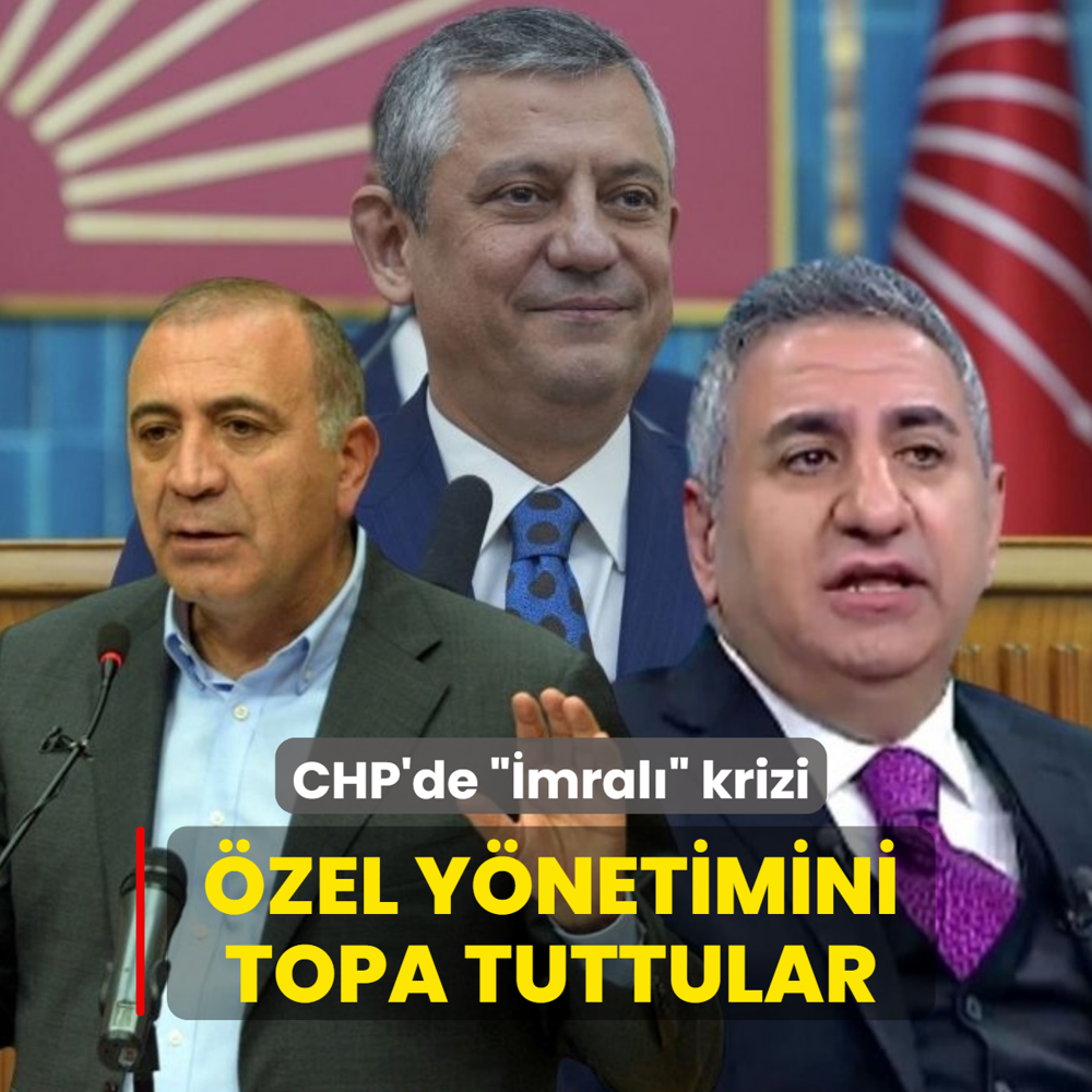 CHP'de mral krizi! zel ynetimini topa tuttular