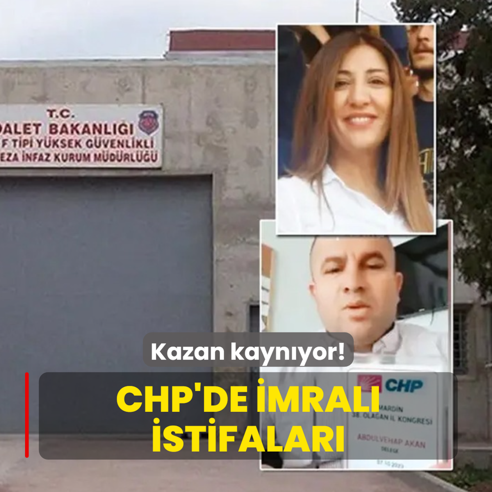 CHP'de mral istifalar