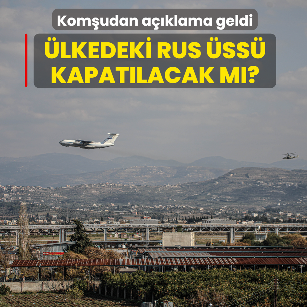 lkedeki Rus ss kapatlacak m? Komudan aklama geldi