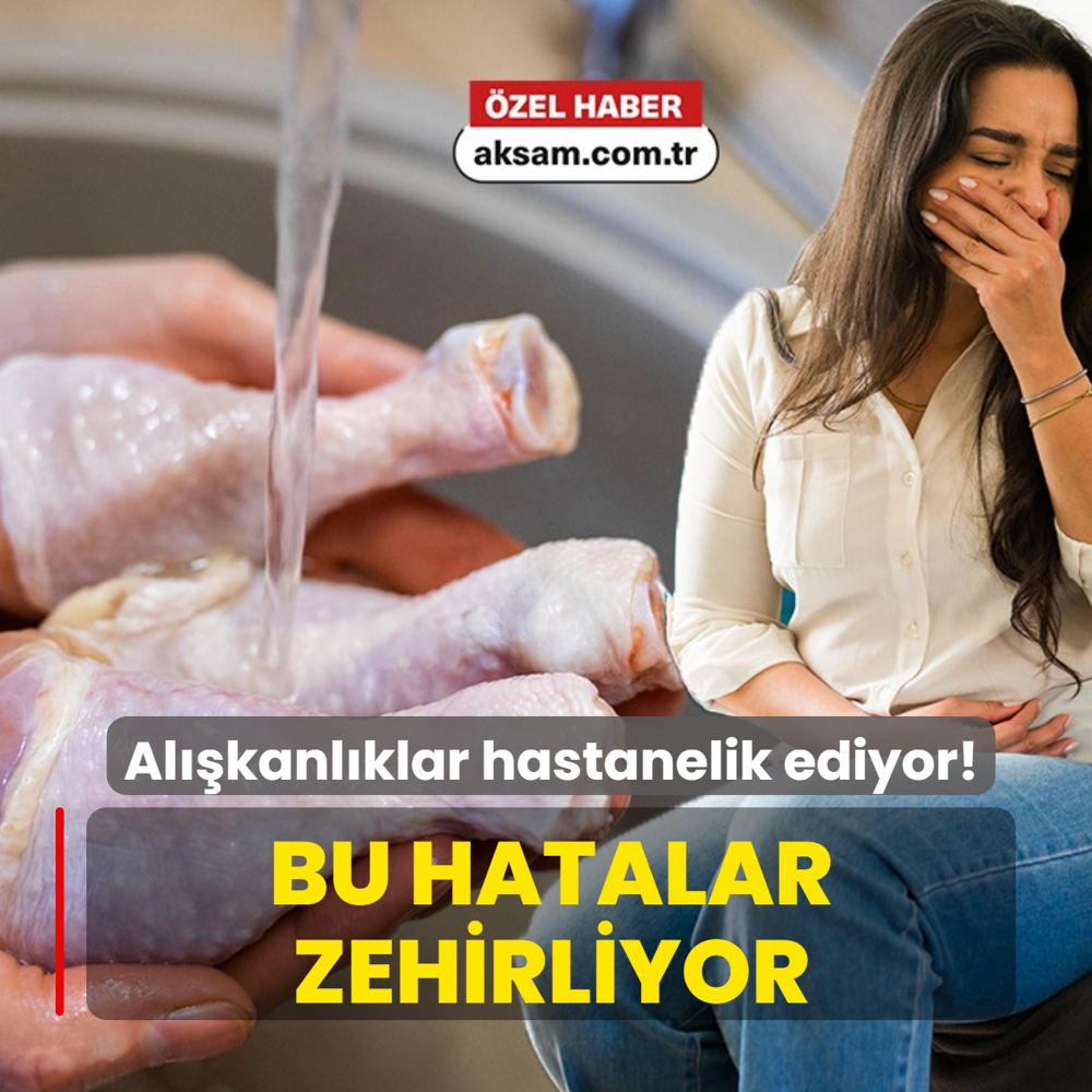 Uzman Uyard: Mutfakta yaptnz bu hatalar zehirliyor! Tavuu ykamak, kf syrmak
