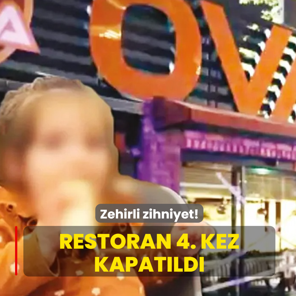 Zehirli zihniyet! Restoran 4. kez kapatld