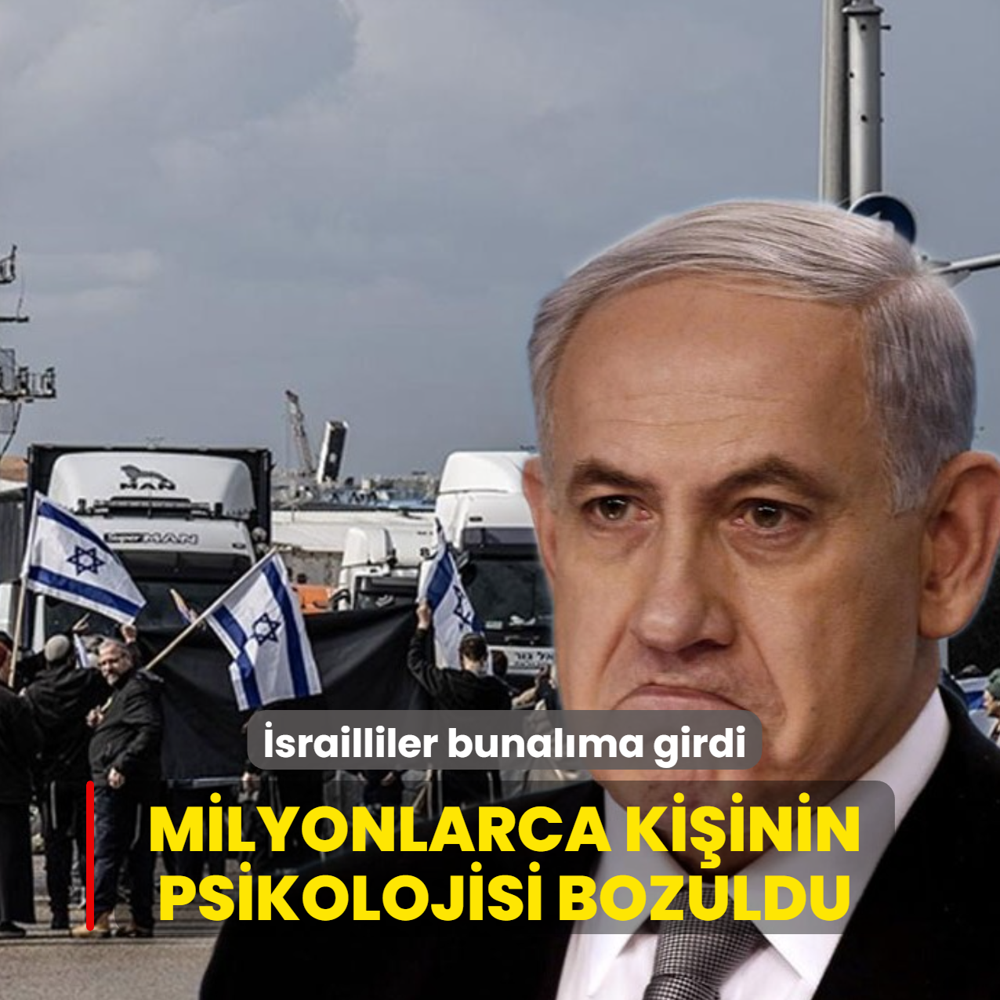 srailliler bunalma girdi: 2 milyon kii psikolojik destee muhta