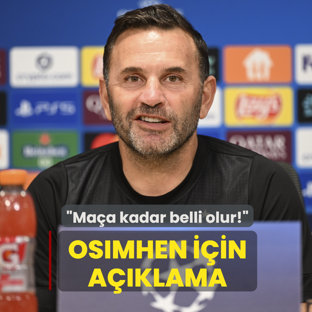 Okan Buruk'tan Victor Osimhen aklamas! Ma saatine kadar belli olur