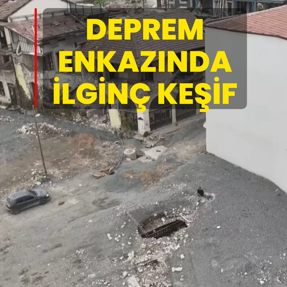Deprem enkazndan tarihi su kanal kt