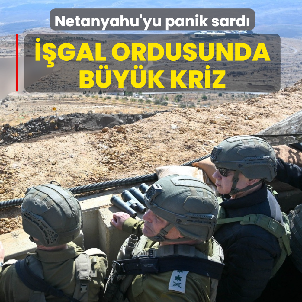 gal ordusunda byk kriz: Netanyahu'yu panik sard