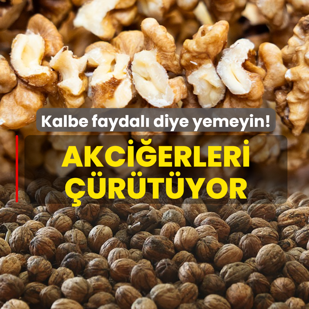 Kalbe faydal diye herkes avu avu yiyor! Meer akcierleri rtyormu