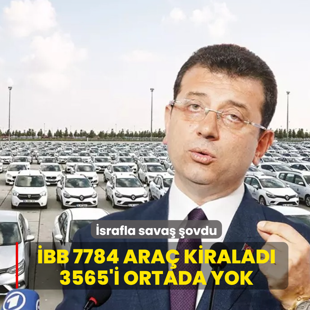 BB, 7784 ara kiralad, 3565'i ortada yok