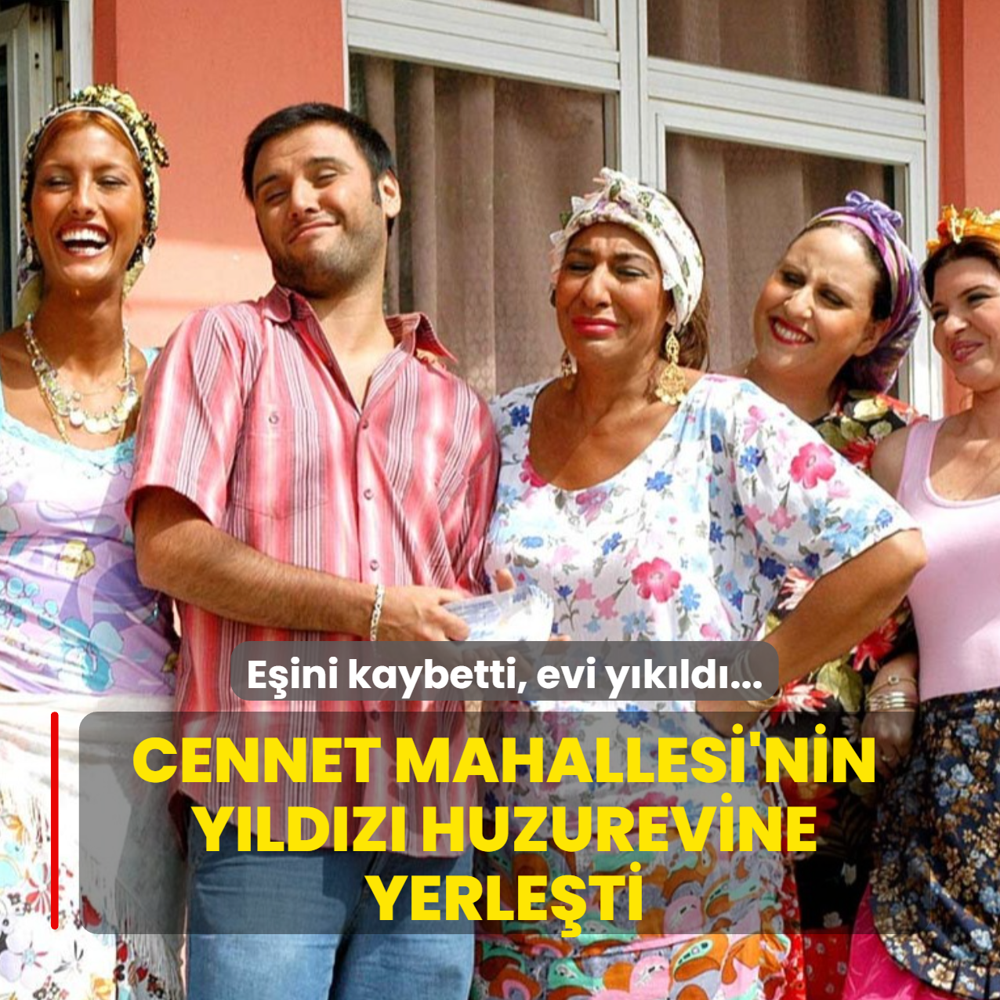 Cennet Mahallesi'nin yldz huzurevine yerleti!