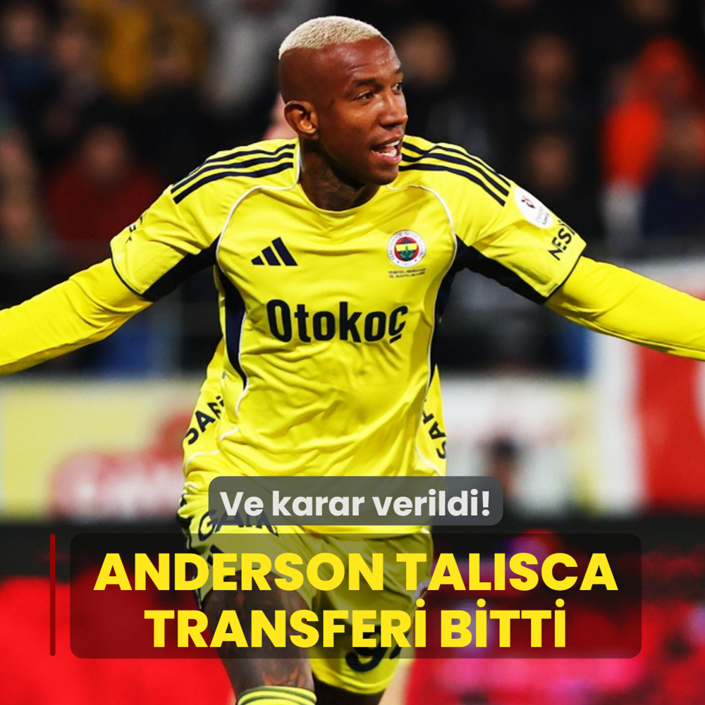 Ve karar verildi! Anderson Talisca transferi bitti