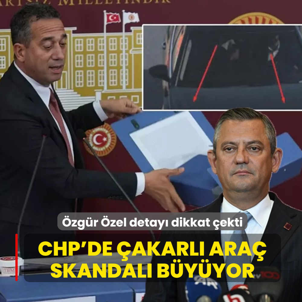 CHP'de akarl ara skandal byyor: zgr zel detay dikkat ekti