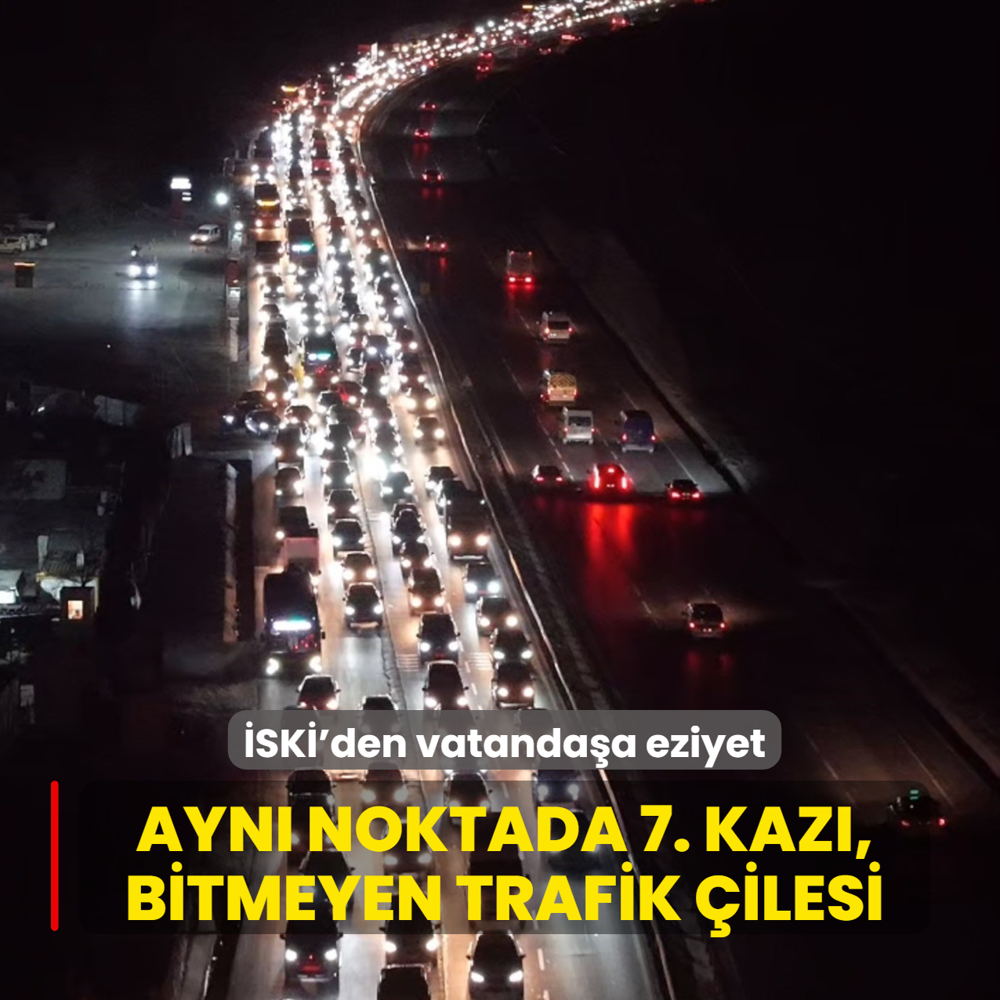 SK'den vatandaa eziyet: Ayn noktada 7. kaz, bitmeyen trafik ilesi