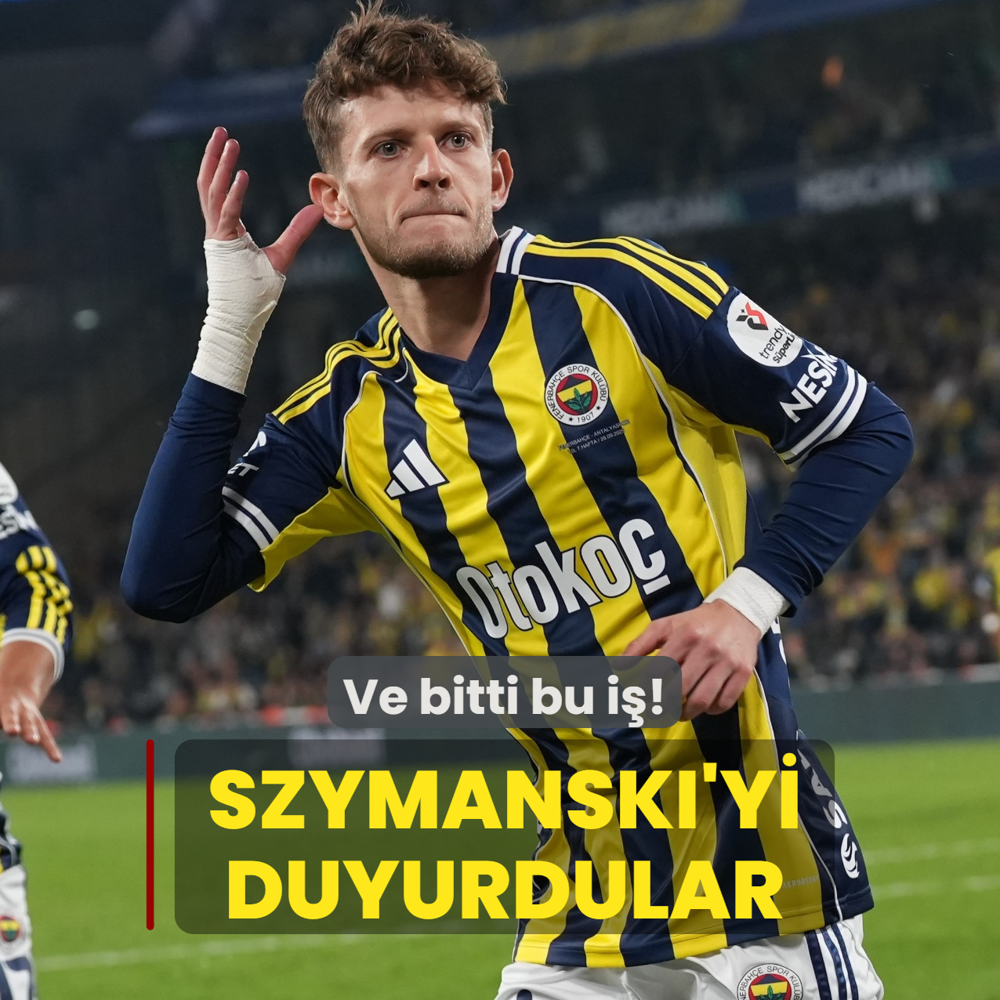 Ve bitti bu i! Sebastian Szymanski transferini duyurdular