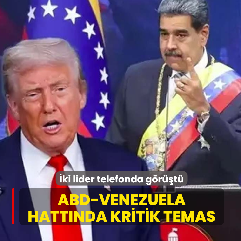 ABD-Venezuela hattnda kritik temas: Trump ve Maduro telefonda grt