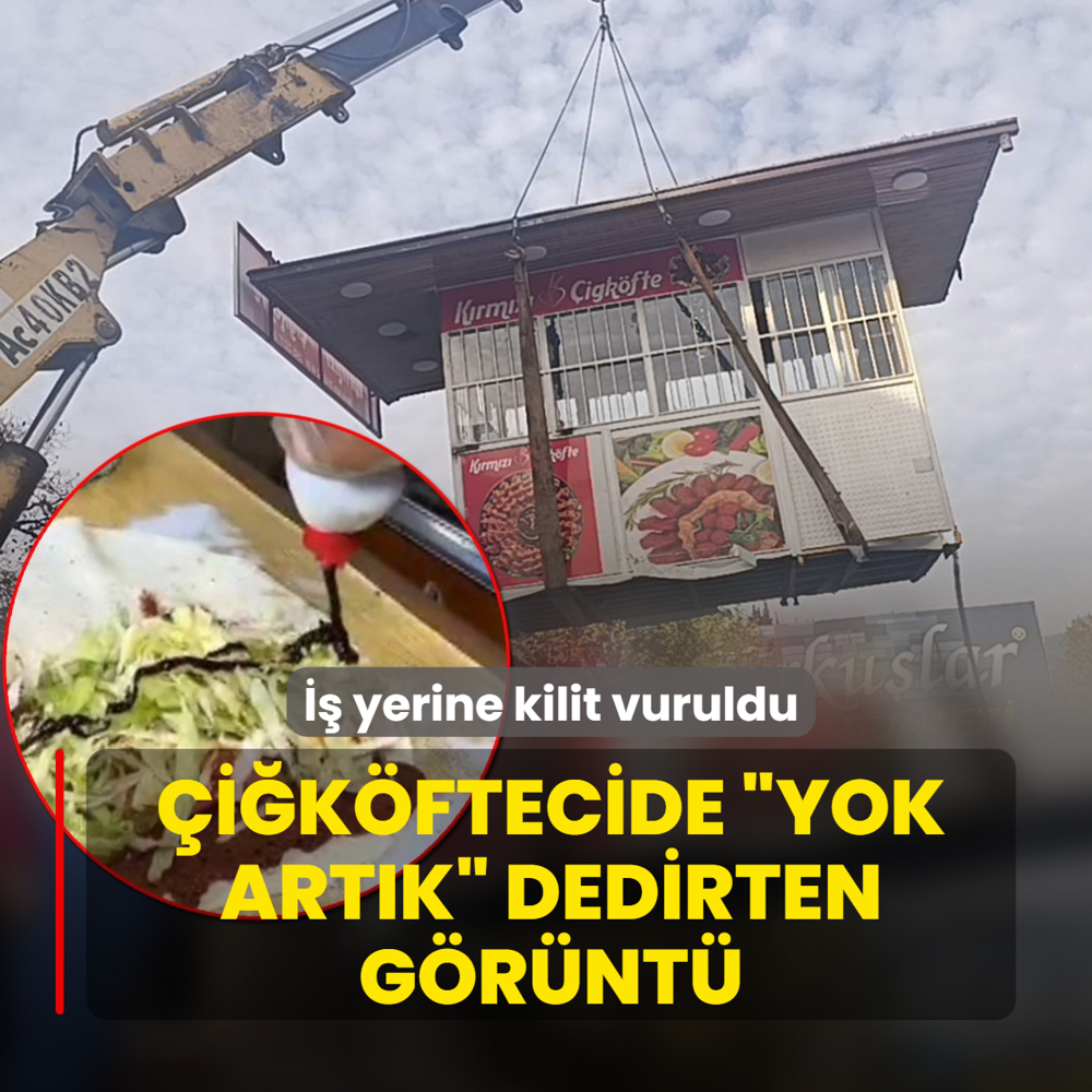 ikftecide yok artk dedirten grnt!  yerine kilit vuruldu